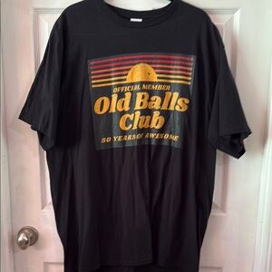 Black Graphic Men's T-Shirt